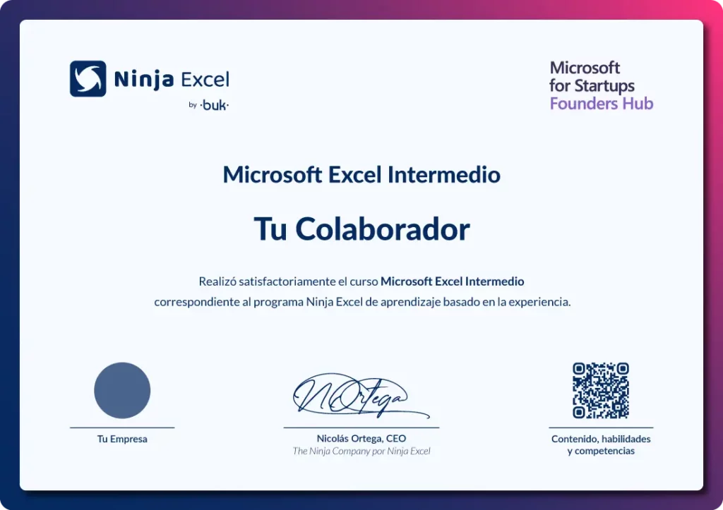 Certificacion Microsoft Excel