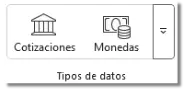 Análisis de datos en Excel. Tipos de datos